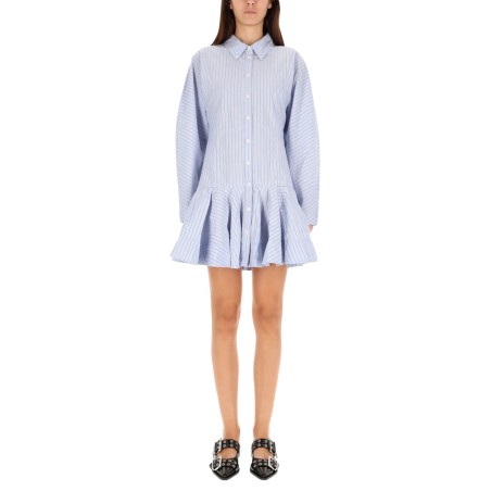 STRIPED CHEMISIER DRESS