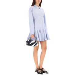 STRIPED CHEMISIER DRESS