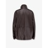 Long leather jacket