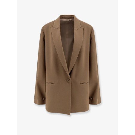 Cady blazer with cut out sleeves