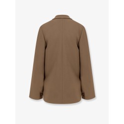 Cady blazer with cut out sleeves