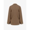 Cady blazer with cut out sleeves