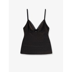 Lurex tank top and slip set