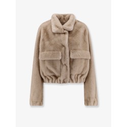 Faux fur jacket