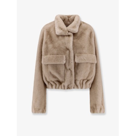 Faux fur jacket
