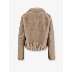 Faux fur jacket
