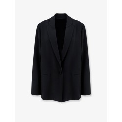 Cady blazer with cut out sleeves