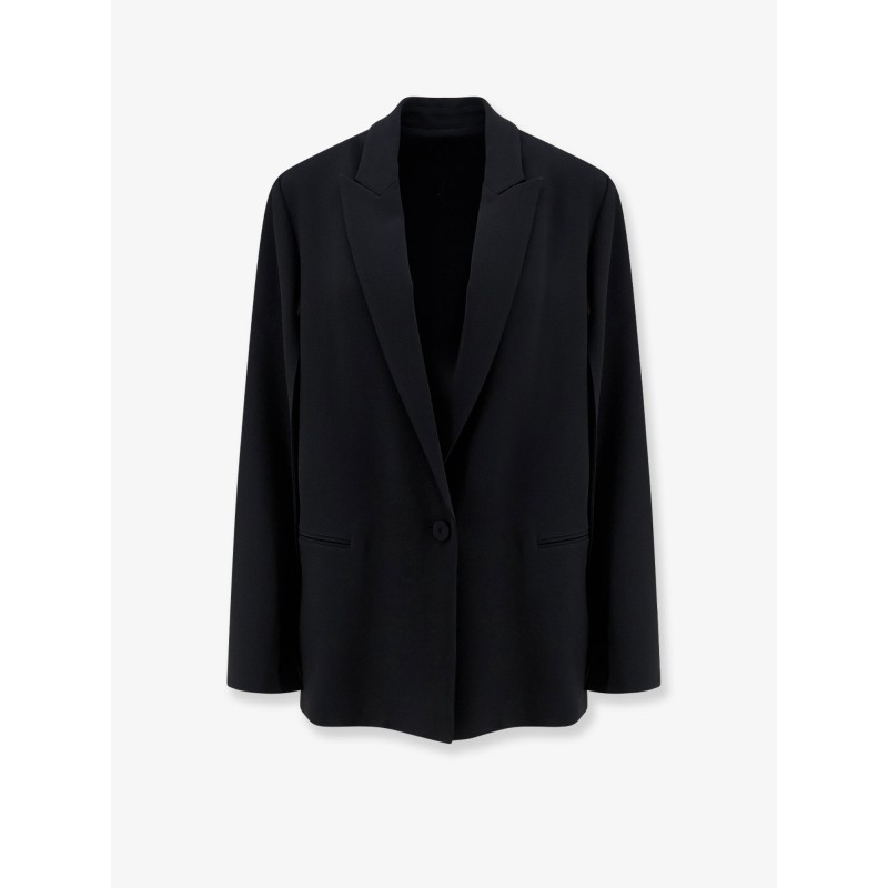 Cady blazer with cut out sleeves