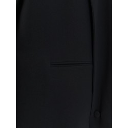 Cady blazer with cut out sleeves