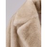 Faux fur jacket