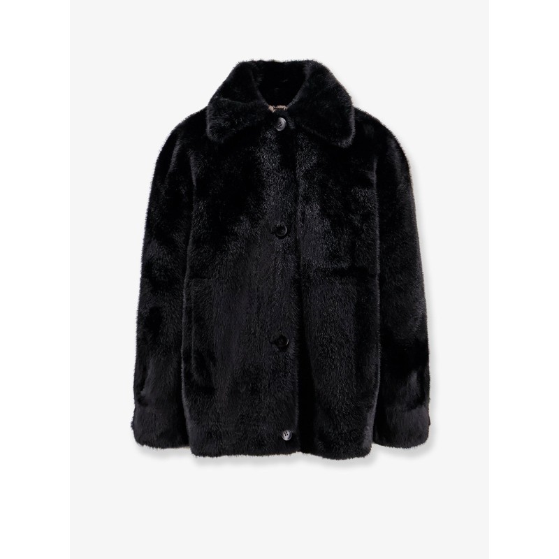 Faux fur jacket