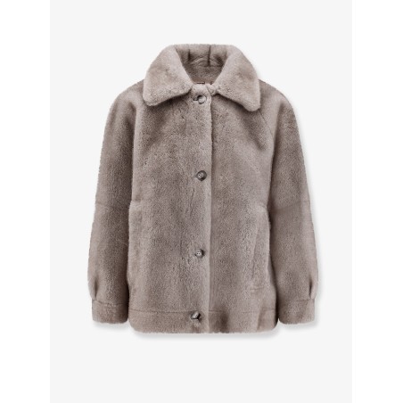 Faux fur jacket