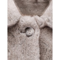 Faux fur jacket