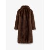 Faux fur coat