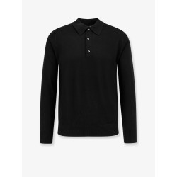 Silk and cashmere polo shirt