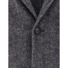 Wool blend coat