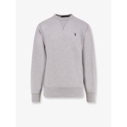 Cotton blend sweatshirt with logo
