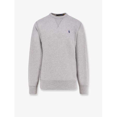 Cotton blend sweatshirt with logo