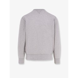 Cotton blend sweatshirt with logo