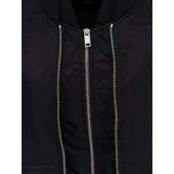 Nylon bomber jacket