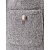 Mélange wool and alpaca blazer
