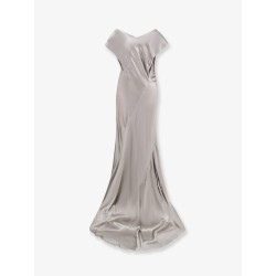 Satin long dress