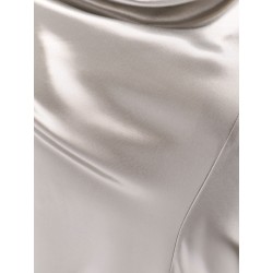 Satin long dress
