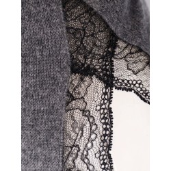 Wool and cashmere sweater