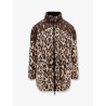 Marvelous Garden nylon and velvet down jacket