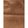 Faux leather mini skirt