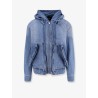 Hooded denim jacket