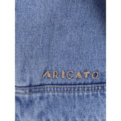 Hooded denim jacket