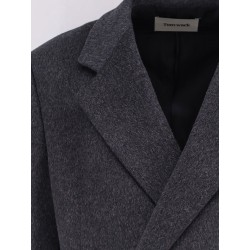 Tailored wool and cashmere coat