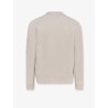 Felted wool and cotton sweater