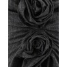Wool blend midi dress