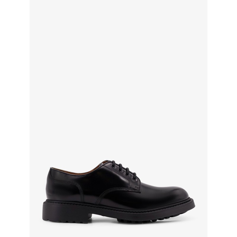 Horse lace up leather shoes