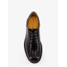 Horse lace up leather shoes