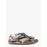 Gymnasium technical fabric and python-print Aisley sneakers