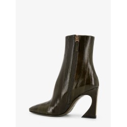 Fendi Arco hagfish leather ankle boots