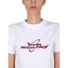 T-SHIRT WITH LOGO PRINT