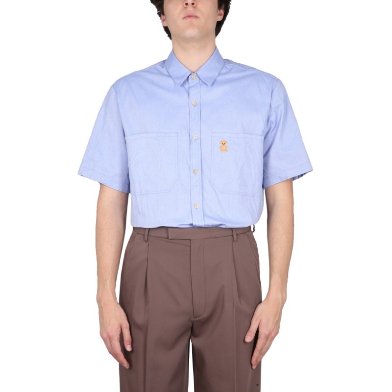 SHIRT WITH BEAR ON POCKET
