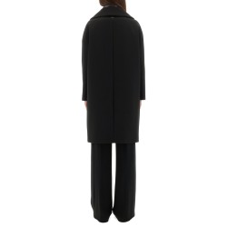 WOOL COAT WITH TECHNICAL BIB