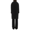 WOOL COAT WITH TECHNICAL BIB
