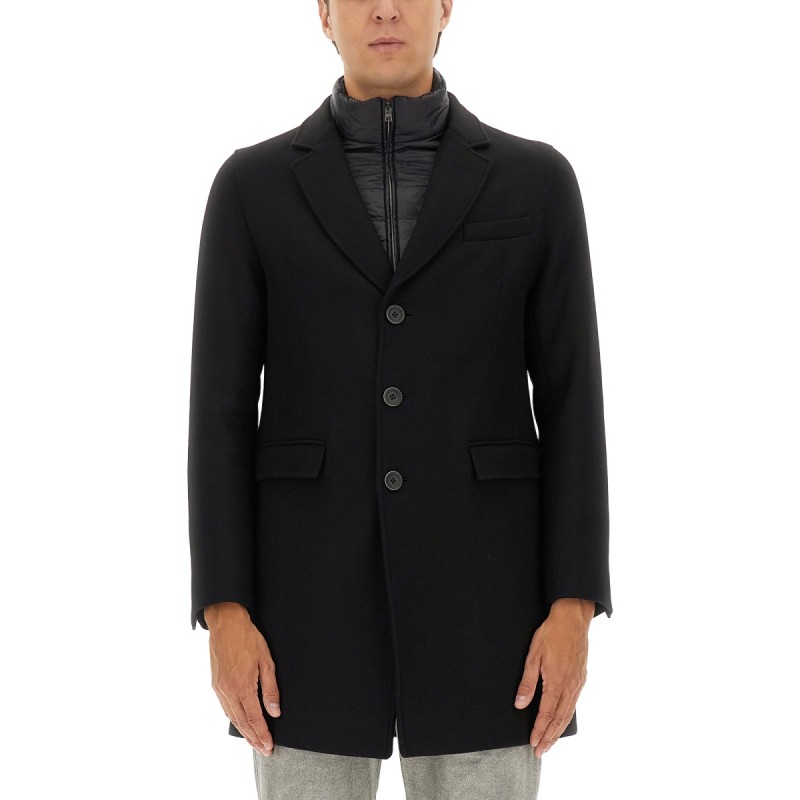 COAT WITH QUILTED INSERT