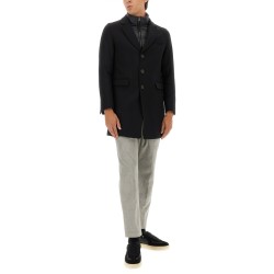 COAT WITH QUILTED INSERT