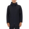 LONG PARKA IN THREE LAYERS "SCUBA"