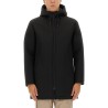 LONG PARKA IN THREE LAYERS "SCUBA"