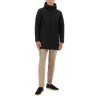 LONG PARKA IN THREE LAYERS "SCUBA"
