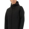 LONG PARKA IN THREE LAYERS "SCUBA"