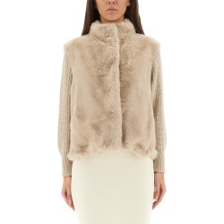 FAUX MINK FUR RESORT JACKET